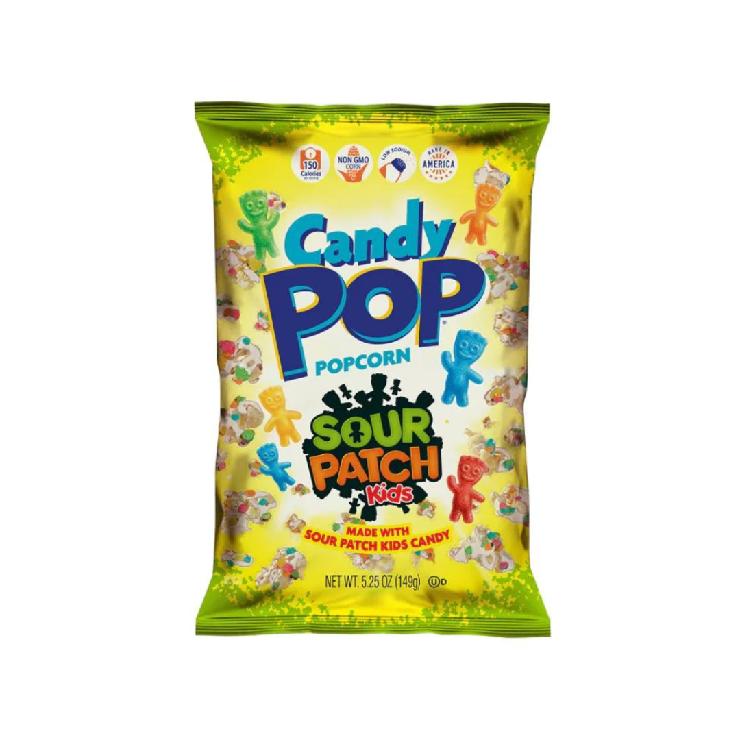 Candy Pop Sour Patch Popcorn 149g – Holly Lollies